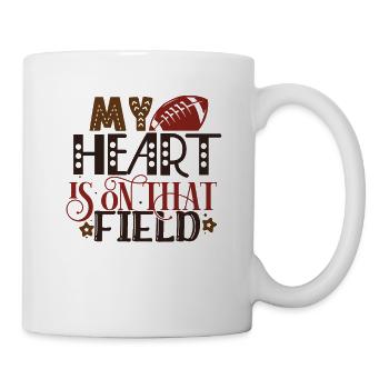 Proud Mom of Football Player Son - Mug - white - Right