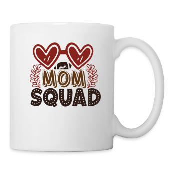 Fan de football Mère - Maman Squad Football - Mug blanc - blanc - Droite