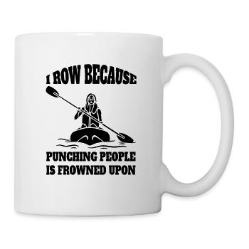 Rowing team Rowing sport Rowing club - Mug - white - Right