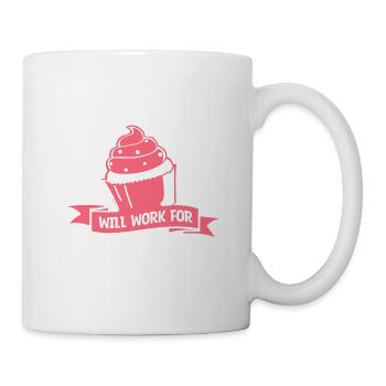 Allergist Will Work For Cupcakes Allergology - Mug - white - Right