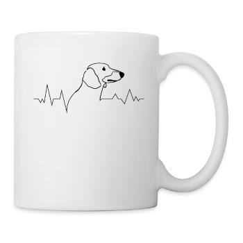 Dog breed Dachshund Dachshund Dog lovers - Mug - white - Right