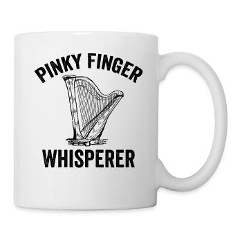 Harpiste Harpiste - Mug blanc - blanc - Droite