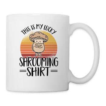 Mushroom Picker Mushroom Mushroom Hunters Mushroom Lovers Mushroom Farm - Mug - white - Right