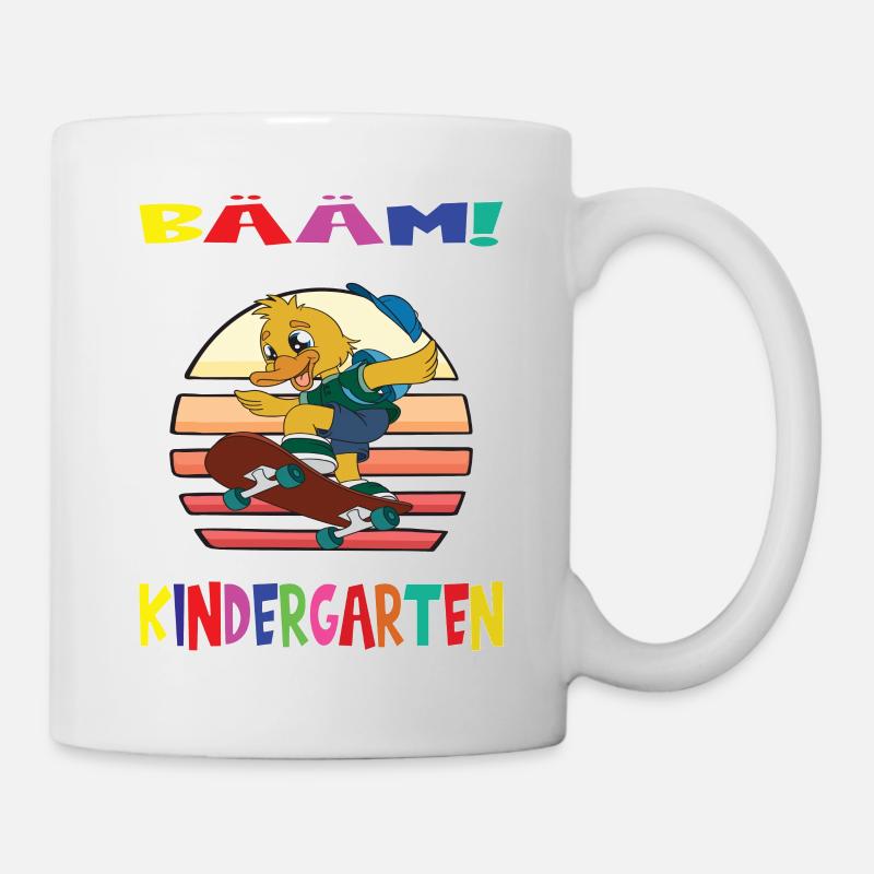 Kindergartenkind Hallo Kindergarten Ich Komme - Tasse - Weiß
