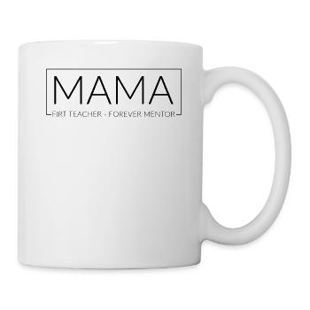 Mama Première enseignante mentor Forever Mother’s Day Mother - Mug blanc - blanc - Droite