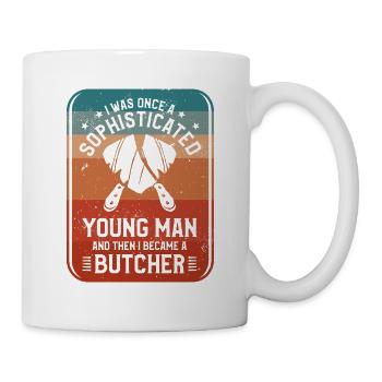 Once A Sophisticated Young Man And Then I Became A - Mug - white - Right