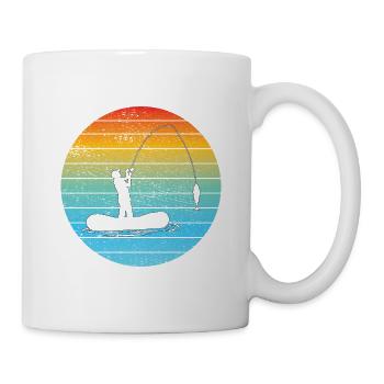 Fishing Fishing Fishing Fishing Fishing Hooks - Mug - white - Right