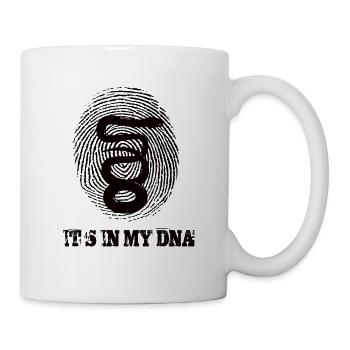 Schlangen Its In My Dna - Tasse - Weiß - Rechts