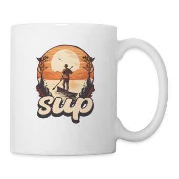 Machen Sie Sich Bereit, Mit Unserem Sup-design Die - Tasse - Weiß - Rechts