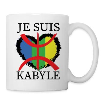 Je suis kabyle et je suis fière - Mug blanc - blanc - Droite