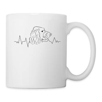 Hunderasse Englisch Springer-Spaniel - Tasse - Weiß - Rechts