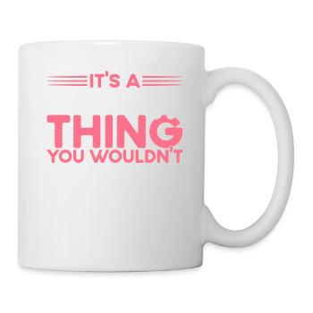 Kosmetologie Geschenk Kosmetikerin - Tasse - Weiß - Rechts
