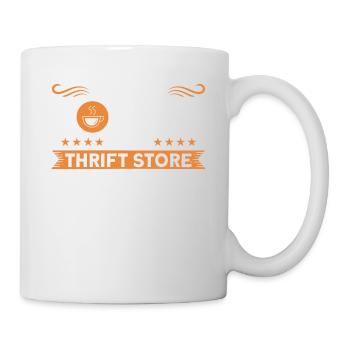 Vente à la ferme Thrifting - Mug blanc - blanc - Droite