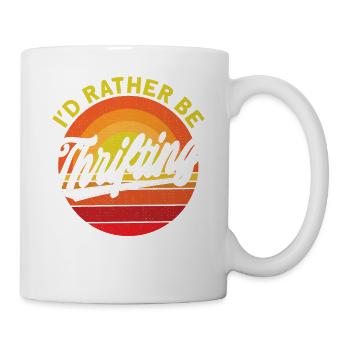 Friperie Vente à la ferme Friperie de cadeaux - Mug blanc - blanc - Droite