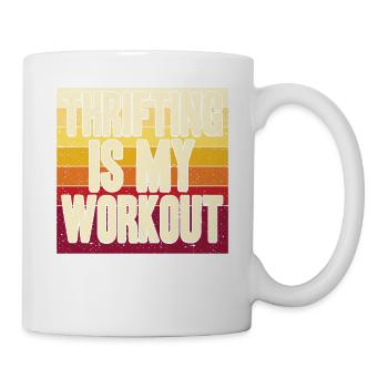 Vente à la ferme Thrifting - Mug blanc - blanc - Droite