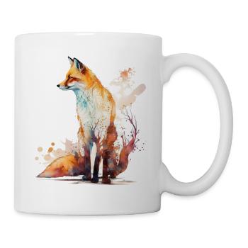 Fox Gift Son Animal Wildlife Animal Motif Motif - Mug - white - Right