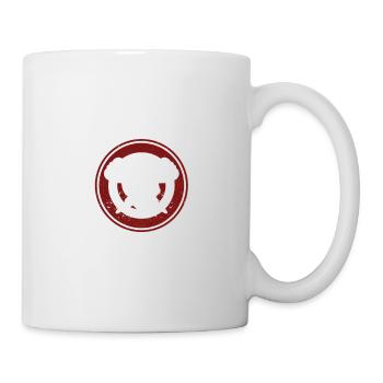 Les fléchettes patriotiques lancent le drapeau américain - Mug blanc - blanc - Droite