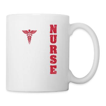 Drapeau patriotique américain enregistré - Mug blanc - blanc - Droite