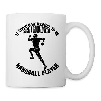 Joueur de handball Fan de handball Handball Équipe de handball - Mug blanc - blanc - Droite