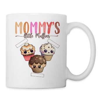 Mom's Three Little Muffins Kids Signature - Mug - white - Right