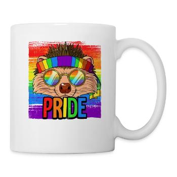 Pride LGBTQ Christopher Street Day Kostüm Pride - Tasse - Weiß - Rechts