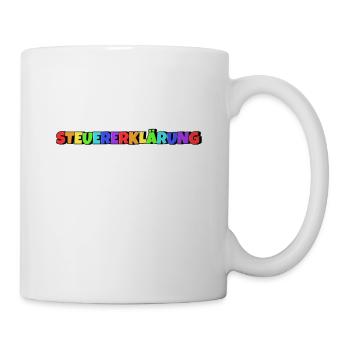 Steuererklärung - Tasse - Weiß - Rechts