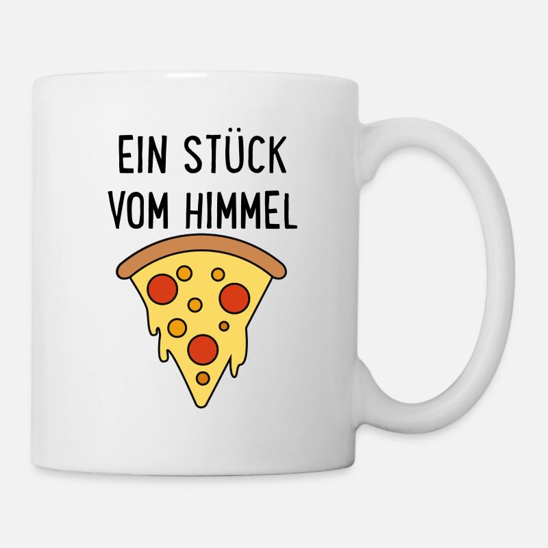 Pizza - Tasse - Weiß