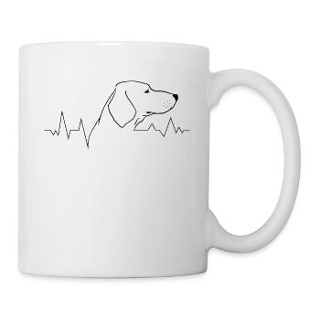 Dog breed German-Shorthair dog Dog lovers - Mug - white - Right