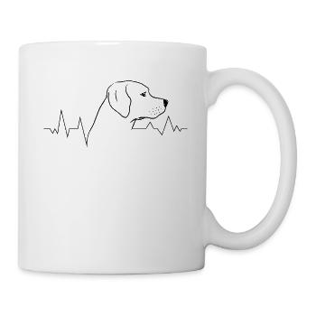 Dog breed Labrador-Retriever Dog lovers Dogs - Mug - white - Right