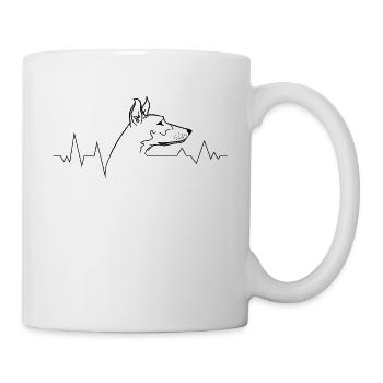 Race de chien Chiens Doberman Amoureux des chiens - Mug blanc - blanc - Droite