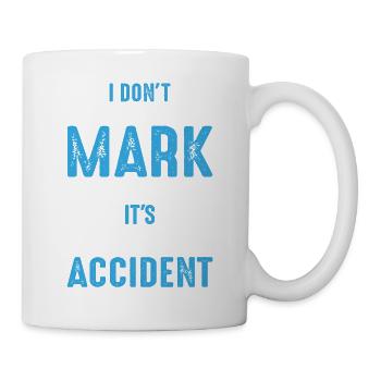 Funny Dart Quote - I don´t always hit the mark - Mug - white - Right