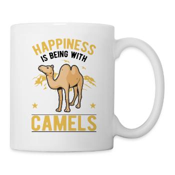 Kamel Glück Ägypten Dromedar Großkamel - Tasse - Weiß - Rechts