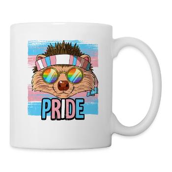 Fierté LGBTQ Transgender Costume Costume Mois de la fierté - Mug blanc - blanc - Droite