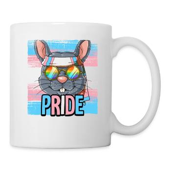 Pride LGBTQ Transgender Flag Costume Pride Month - Mug - white - Right