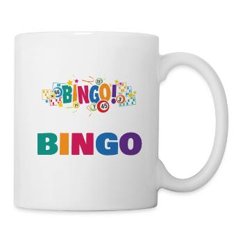 Was Passiert Bingo Bleibt Bei Bingo Für Alle Bingo - Tasse - Weiß - Rechts