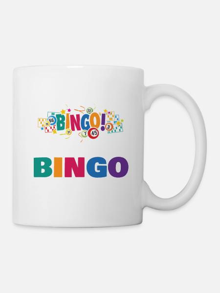 Was Passiert Bingo Bleibt Bei Bingo Für Alle Bingo - Tasse - Weiß