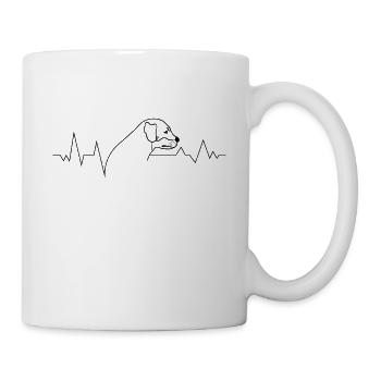 Race de chien Chien Rottweiler Amoureux des chiens - Mug blanc - blanc - Droite
