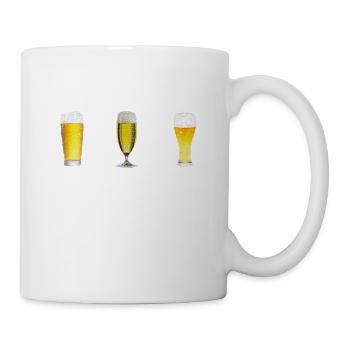 Landwirt Fruchtfolge Helles Pilz Weizen Bauer - Tasse - Weiß - Rechts