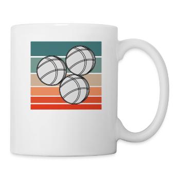Boccia Boule Petanque Ball Sports Ball Game - Mug - white - Right