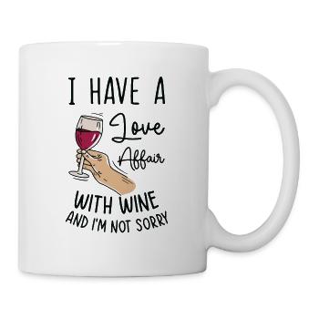 Wine Drinking Wine Tasting Wine Lover - Mug - white - Right