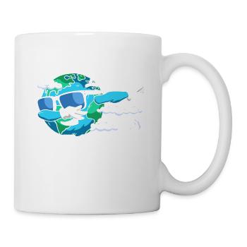 Go Planet It's Your Earth Day Environmental Awareness - Mug - white - Right