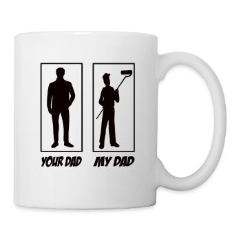 Your Dad My Dad Interior Design Dad - Mug - white - Right