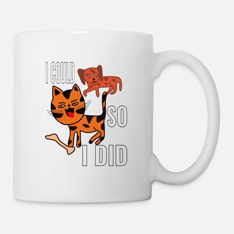 I could so I did - Mug - white