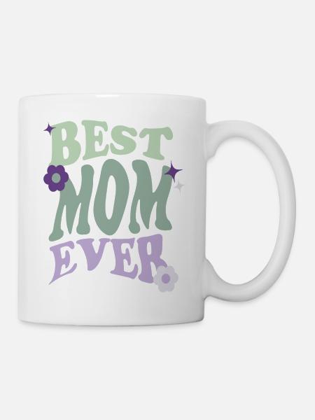 BEST MOM EVER - Mug blanc - blanc