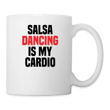 Salsa Danse Musique Danse Pratiquer le latin - Mug blanc - blanc - Droite