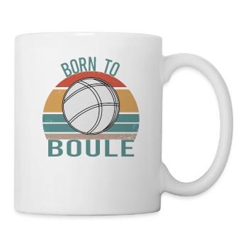 Boule Boccia Ball Sports Petanque Balls Game - Mug - white - Right