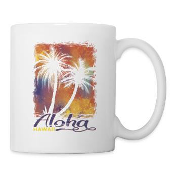 70s 80s Hawaiian Island Palm Beach - Great - Mug - white - Right