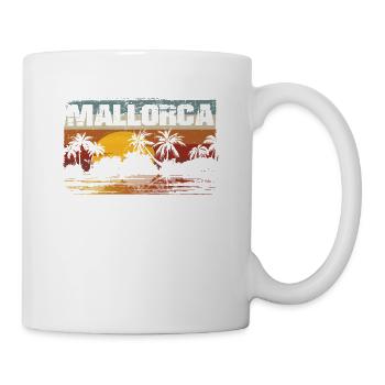 Mallorca Balearen Urlaub - Tasse - Weiß - Rechts