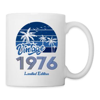 Vintage Year 1976 Limited Edition Blue - Mug - white - Right