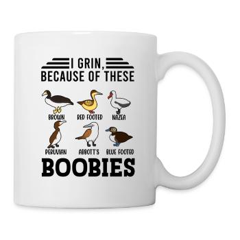 Funny Booby Seabirds Collection - Mug - white - Right